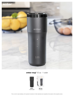 12 oz ember travel mug flyer